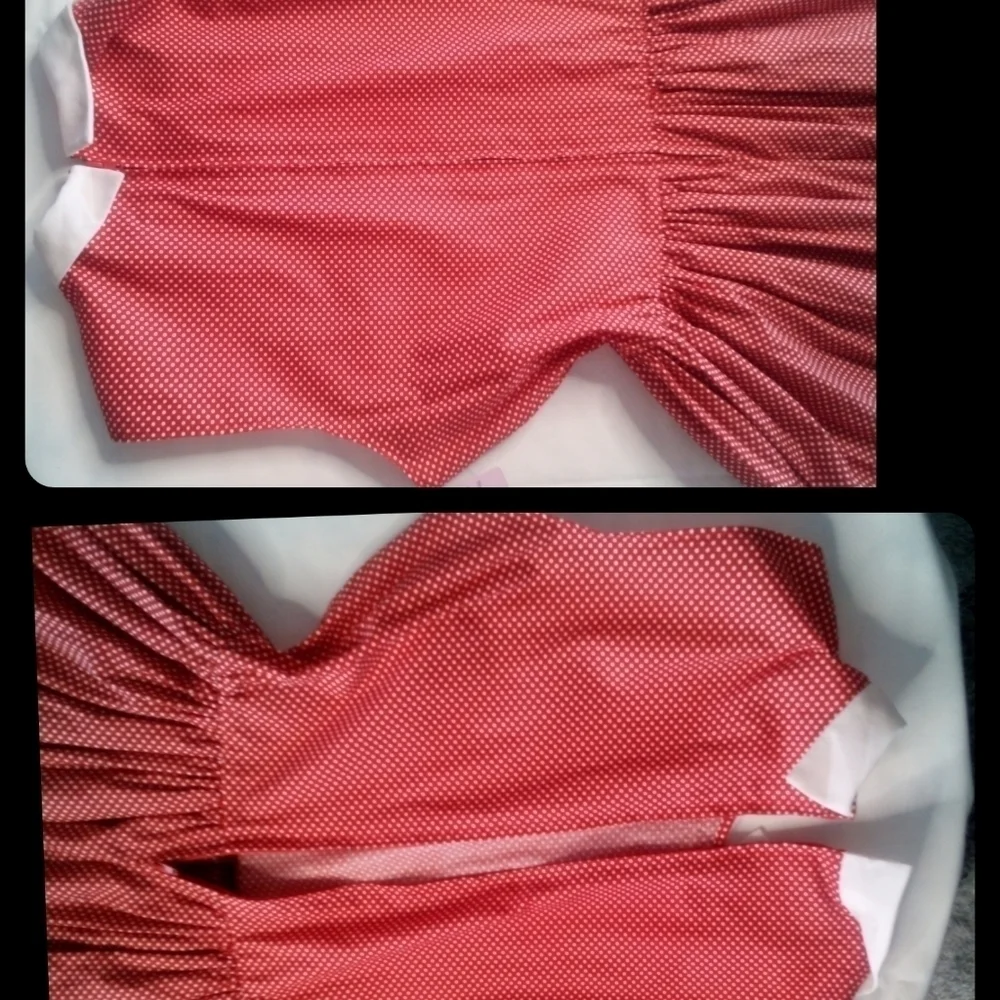 RED and White Polka Dot's Dress - Picture 4 of 10